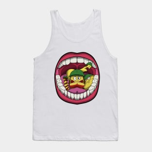 Spaghetti Wars - "In the name of our lord Macaroni" Tank Top